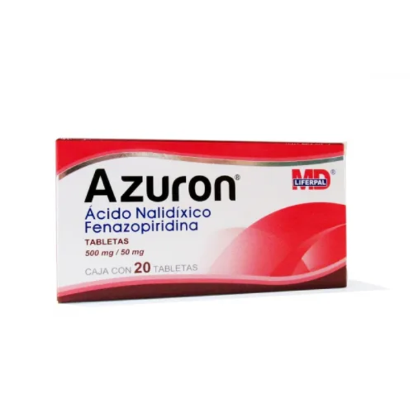 AZURON TABS ACIDO NALIDIXICO/FENAZOPIRIDINA