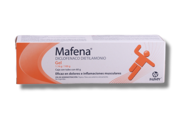 MAFENA GEL (DICLOFENACO DIETILAMONIO 1.16 G))
