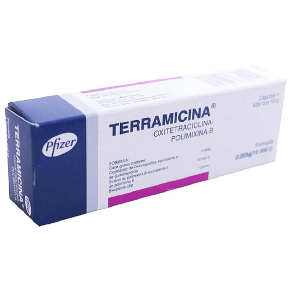 TERRAMICINA UNGUENTO (OXITERTRACICLINA/POLIMIXINA B) 10G