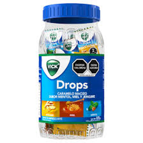 VITROLERO PASTILLAS VICK DROPS SABORES VARIOS