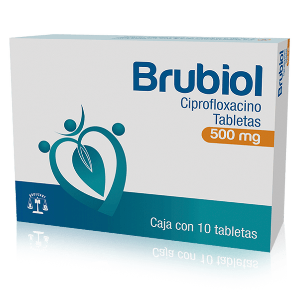 BRUBIOL TABS CIPROFLOXACINO 500MG C/10