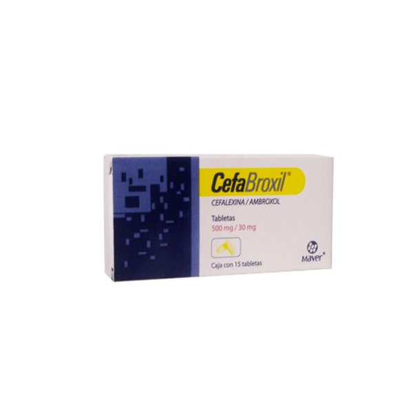CEFABROXIL CAPS (AMBROXOL 30.00 MG CEFALEXINA 500.00 MG)