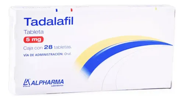 TADALAFIL 5MG C/28 TABS ALPHARMA