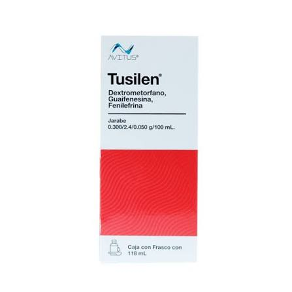 TUSILEN JARABE ADULTO DEXTROMETORFANO GUAIFENESINA DEXTROMETORFANO