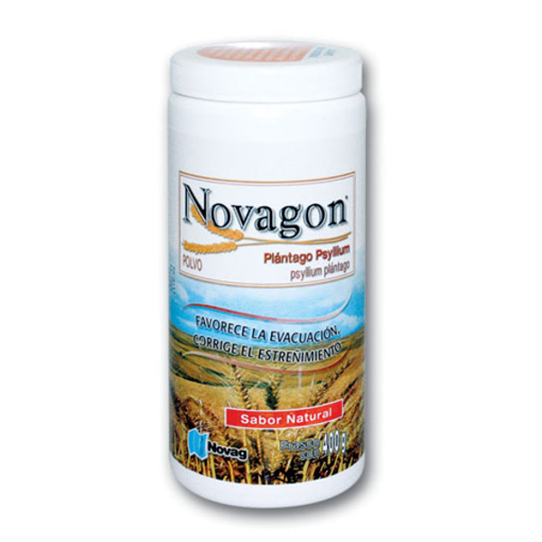 NOVAGON NATURAL POLVO PLANTAGO PSYLLIUM 49.70 G  400G