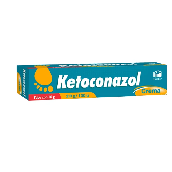 KETOCONAZOL CREMA 2.0G/100G BIOMEP C/30G	KETOCONAZOL CREMA 2.0G/100G BIOMEP C/30G	0%	  15,70 	13,09