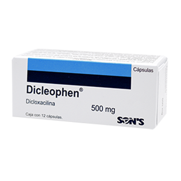 DICLEOPHEN CAPS (DICLOXACILINA 500.00 MG)