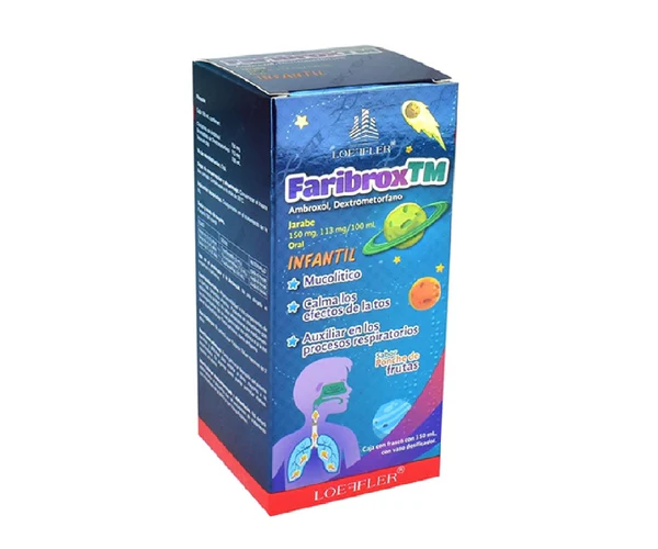 FARIBROX TM INFANTIL(AMBROXOL 150.00 MG DEXTROMETORFANO 113.00 MG)
