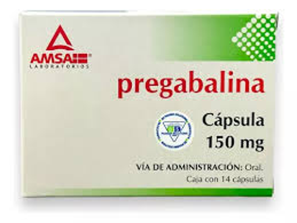 PREGABALINA 150.00 MG CAPS. C14 AMSA