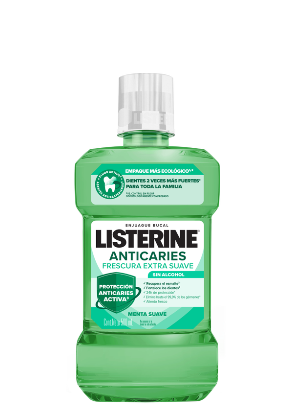 LISTERINE ANTICARIES ENJUAGUE BUCAL 250ML