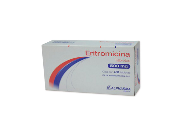 ERITROMICINA 500.00 MG TABLETAS ALPHARMA