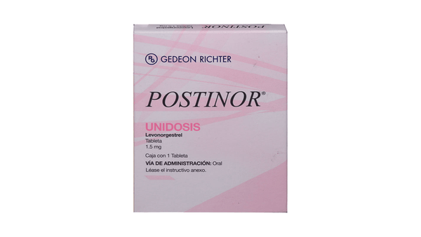 POSTINOR UNIDOSIS 1.5MG LEVONORGESTREL
