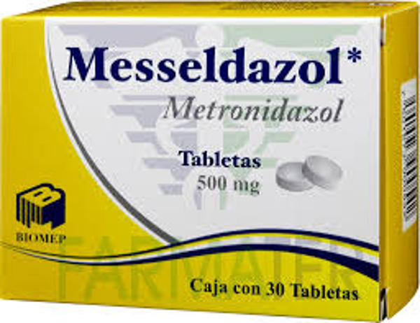 MESSELDAZOL (METRONIDAZOL 500MG) 30TAB