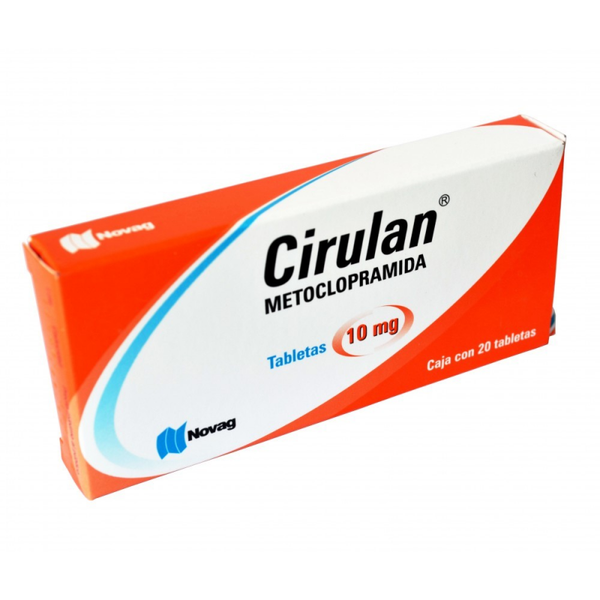 CIRULAN TABS (METOCLOPRAMIDA 10.00 MG) C/20