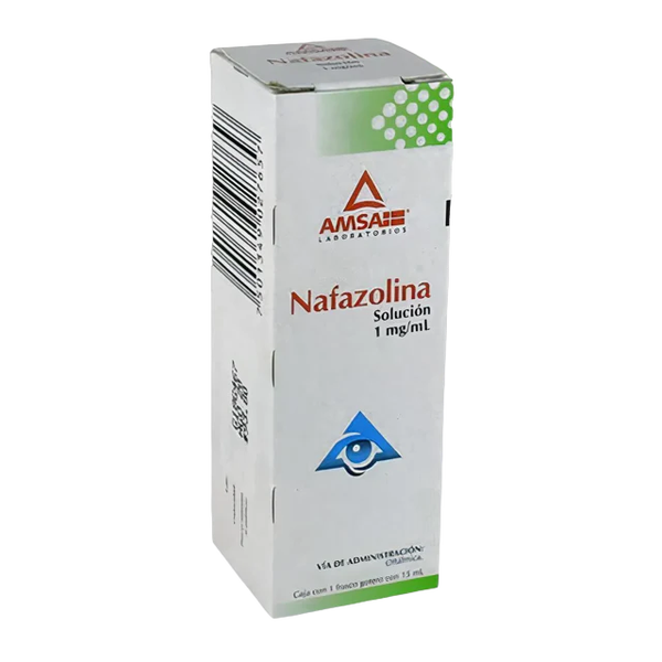 NAFAZOLINA 1.00 MG GOTAS OFTALMICAS AMSA