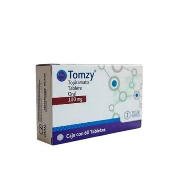 TOMZY TOPIRAMATO 100MG C/60