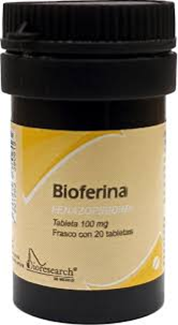 BIOFERINA FENAZOPIRIDINA 100MG TABS C/20