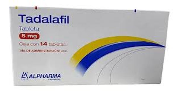 TADALAFIL 5MG C/14 TABS ALPHARMA