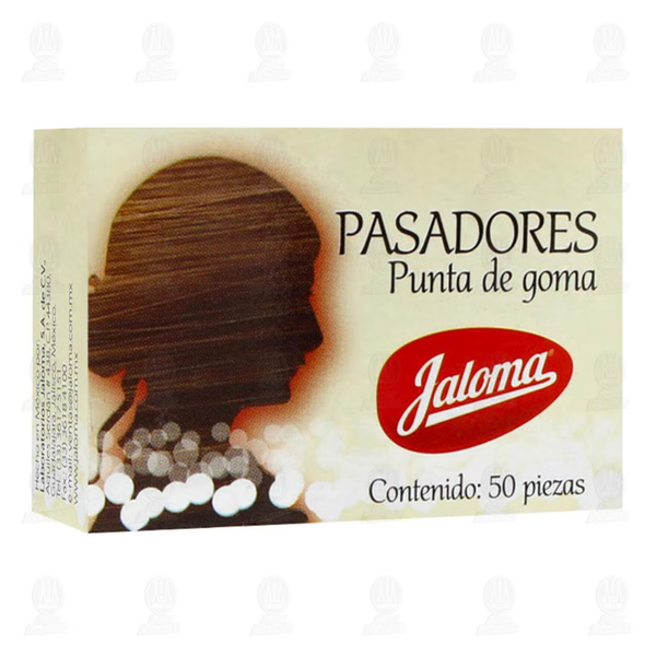 PASADORES PUNTA DE GOMA JALOMA C/50PZAS