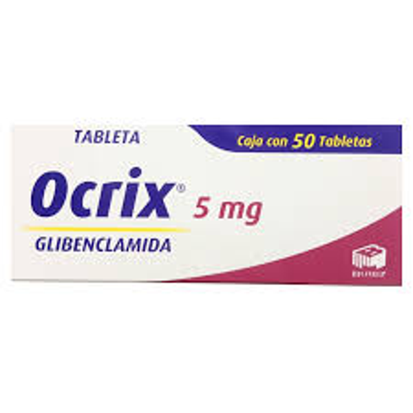 OCRIX TABS (GLIBENCLAMIDA 5.00 MG)