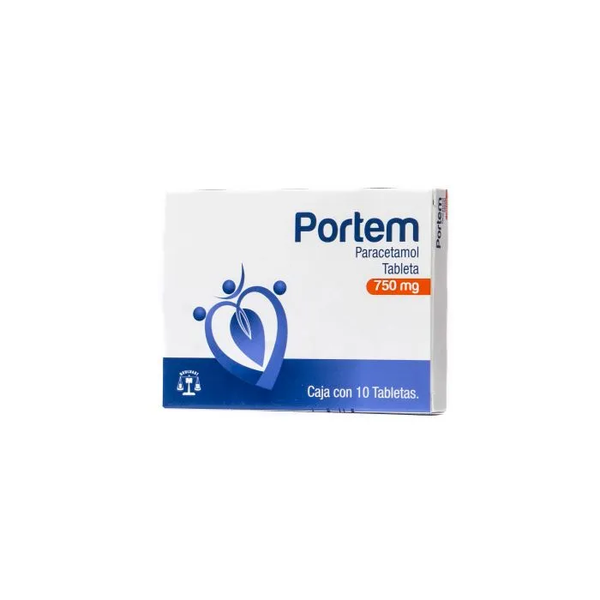 PORTEM 750MG TABS PARACETAMOL