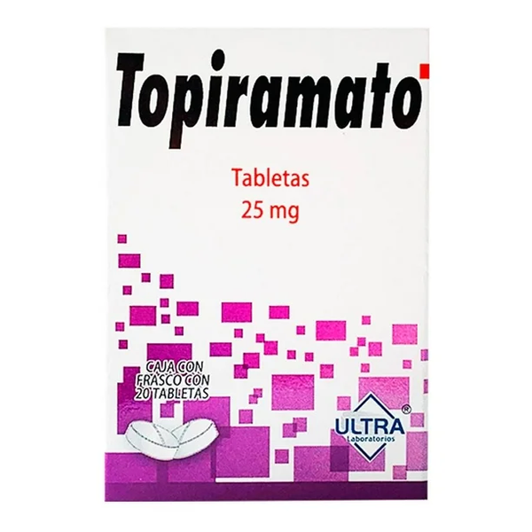 TOPIRAMATO 25.00 MG ULTRA
