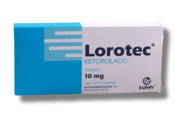 LOROTEC KETOROLACO 10.00 MG TABS. C/10