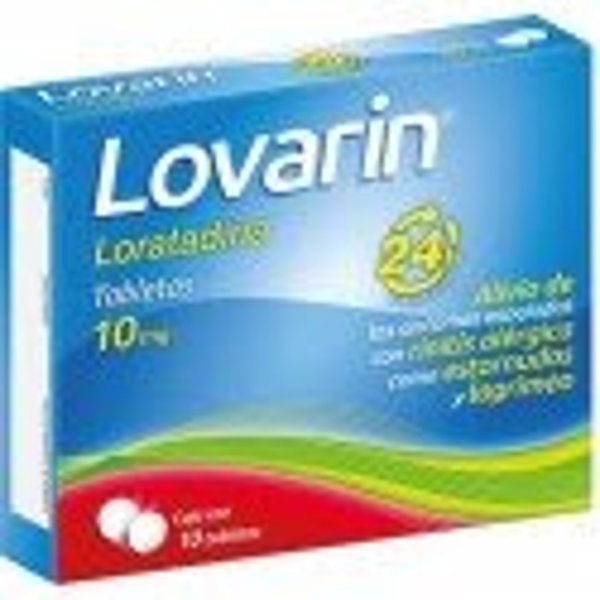 LOVARIN (LORATADINA 10MG) 10TABS