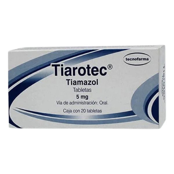 TIAROTEC TIAMAZOL 5.00 MG TECNOFARMA TABS