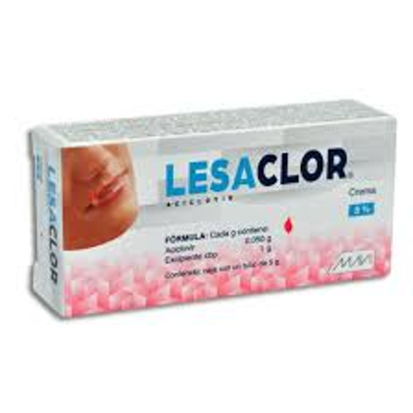 LESACLOR CREMA ACICLOVIR 5%