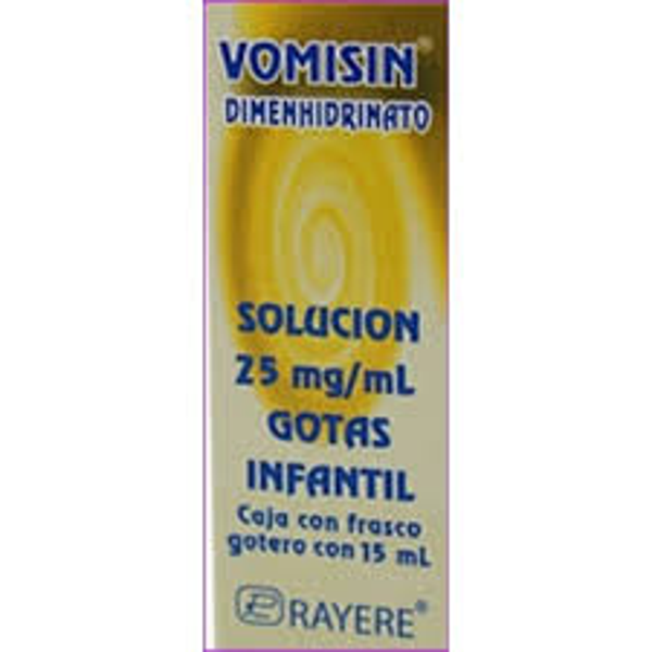 VOMISIN GOTAS INFANTIL DIMENHIDRINATO 25.00 MG