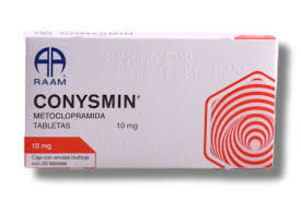 CONYSMIN METOCLOPRAMIDA 10.00 MG TABS. C/20