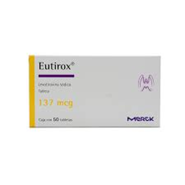 EUTIROX LEVOTIROXINA SODICA TABS. 137MCG C/50