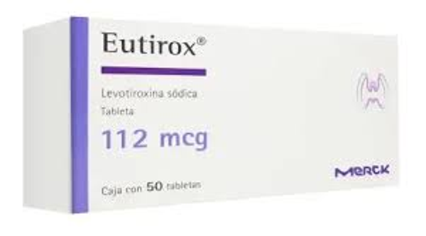 EUTIROX LEVOTIROXINA SODICA 112MCG C/50 TABS