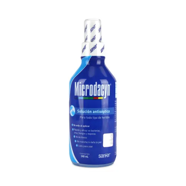 MICRODACYN SOLUCION ANTISEPTICA 240ML