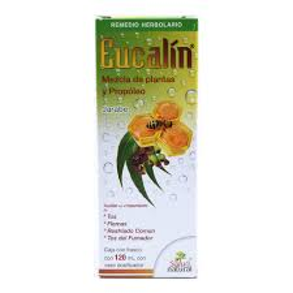 EUCALIN JARABE MEZCLA DE PLANTAS Y PROPÓLEO 120ML NATURAL