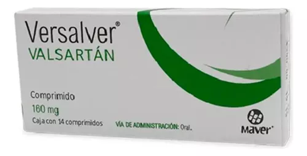 VERSALVER COMPRIMIDOS VALSARTAN 160.00 MG C/14
