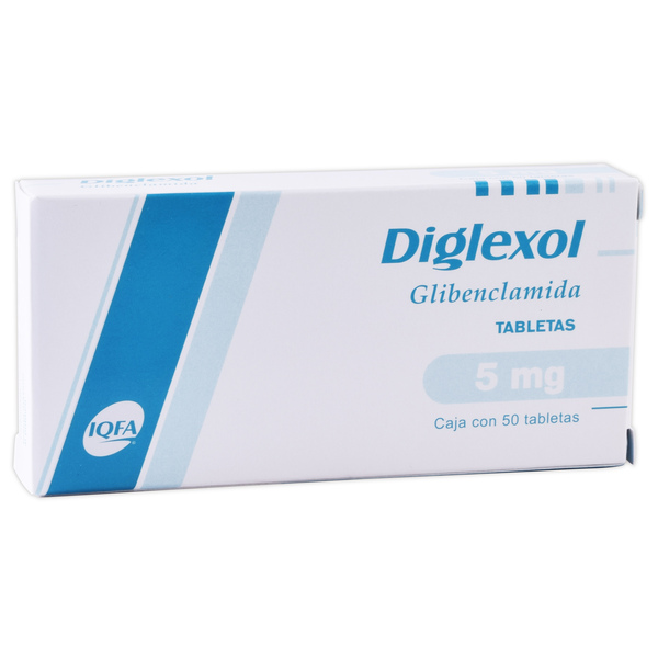 DIGLEXOL TABS (GLIBENCLAMIDA 5.00 MG C/50)