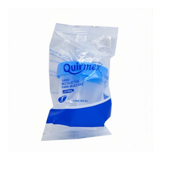 VASO COPRO ESTERIL QUIRMEX 120ML