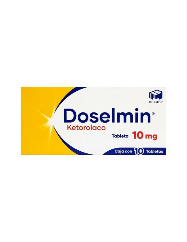 DOSELMIN TABS KETOROLACO 10MG