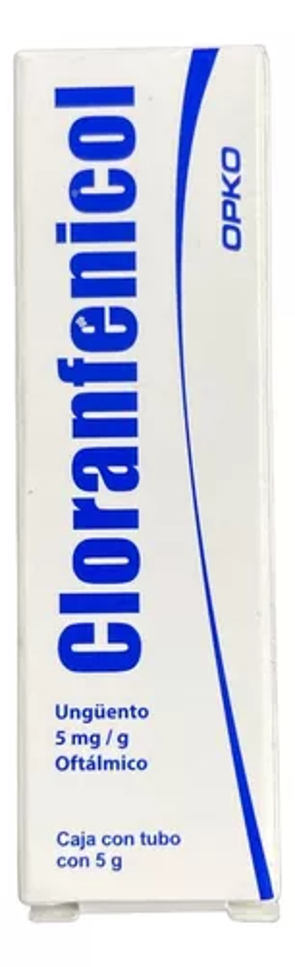 CLORANFENICOL 5.00 MG UNGUENTO OFTALMICO 5G OPKO