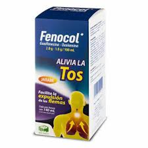 FENOCOL JBE.  GUAIFENESINA 2.00 G OXOLAMINA 1.00 G 140ML