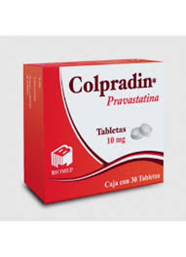 COLPRADIN PRAVASTATINA 10.00 MG TABS. C/30