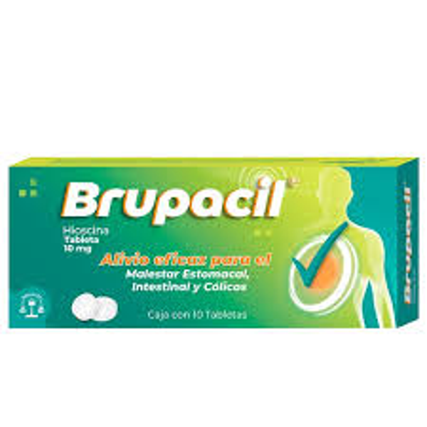 BRUPACIL TABS (HIOSCINA 10MG)