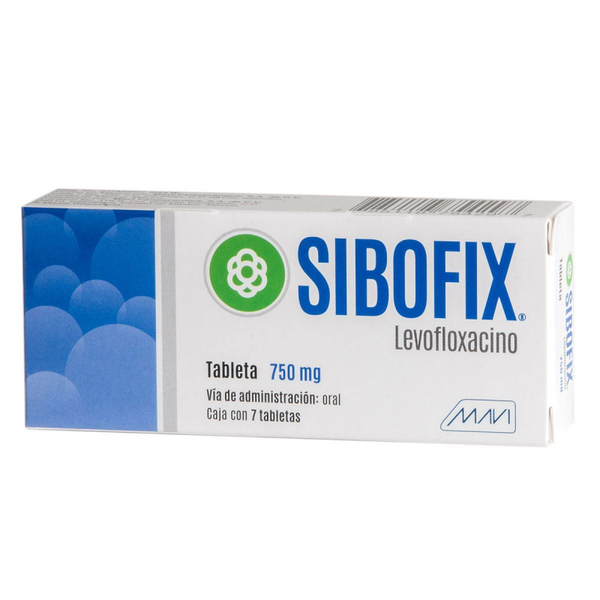 SIBOFIX TABS (LEVOFLOXACINO 750.00 MG)