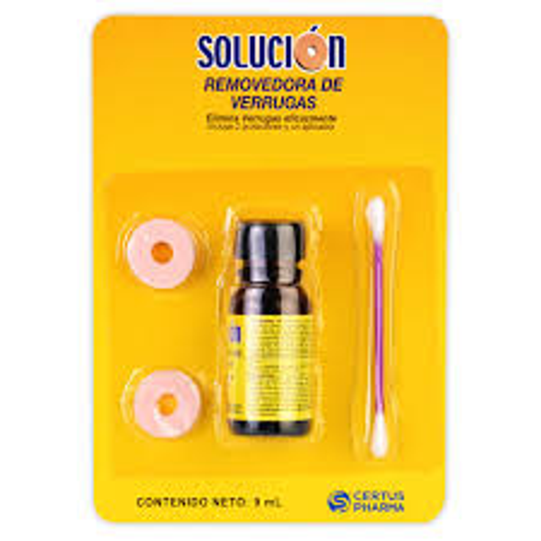 SOLUCION REMOVEDORA DE VERRUGAS CERTUS PHARMA