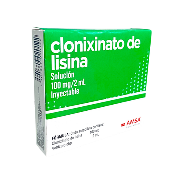 CLONIXINATO DE LISINA 100.00 MG INYECTABLE AMSA