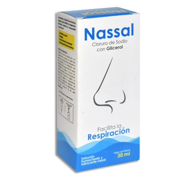 NASSAL SOL HUMECTANTE (CLORURO DE SODIO) 30ML