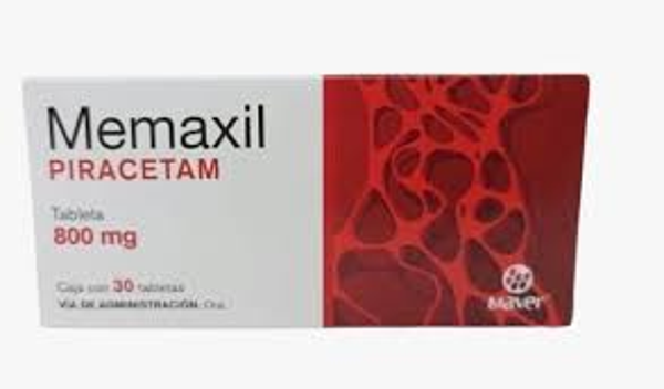 MEMAXIL TABLETAS (PIRACETAM 800.00 MG)