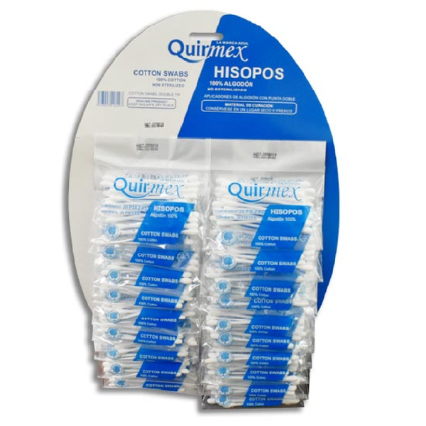 HISOPOS EXHIBIDOR COTONETES C/20 BOLSAS